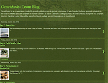 Tablet Screenshot of genetassist.blogspot.com