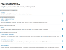 Tablet Screenshot of pazzamatematica.blogspot.com