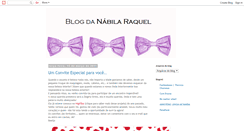 Desktop Screenshot of nabilaraquel.blogspot.com