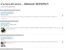 Tablet Screenshot of lahoradelterere.blogspot.com