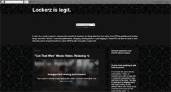 Desktop Screenshot of lockerzislegit.blogspot.com