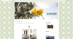 Desktop Screenshot of inbloomeventdesign.blogspot.com