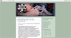 Desktop Screenshot of kretzschmarpoker.blogspot.com