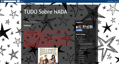 Desktop Screenshot of blogtudosobrenada-nina.blogspot.com