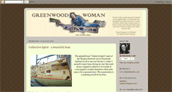 Desktop Screenshot of greenwoodwoman.blogspot.com