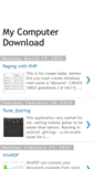 Mobile Screenshot of mycomputerdownload.blogspot.com