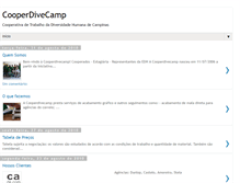 Tablet Screenshot of cooperdivecamp.blogspot.com