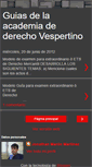 Mobile Screenshot of academiaderechov.blogspot.com