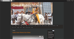 Desktop Screenshot of greatridingvideos.blogspot.com
