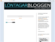 Tablet Screenshot of lontagarbloggen.blogspot.com