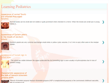 Tablet Screenshot of learningpediatrics.blogspot.com