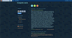 Desktop Screenshot of conjuntovacio90.blogspot.com