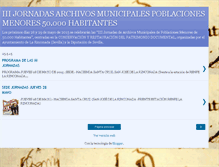 Tablet Screenshot of jornadasarchivosmunicipales.blogspot.com