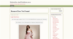 Desktop Screenshot of hairstyles-and-fashion-2011.blogspot.com