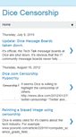 Mobile Screenshot of dicecensorship.blogspot.com
