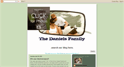 Desktop Screenshot of mrandmrsdaniels.blogspot.com