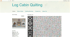 Desktop Screenshot of logcabinquilting.blogspot.com