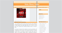 Desktop Screenshot of moneyonline.blogspot.com