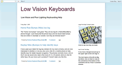 Desktop Screenshot of lowvisionkeyboards.blogspot.com