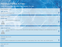 Tablet Screenshot of fitxfiles.blogspot.com