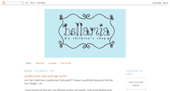 Desktop Screenshot of bellamiaachildrensshop.blogspot.com