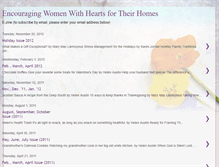 Tablet Screenshot of heartsfortheirhomes.blogspot.com