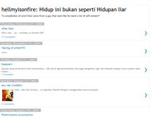 Tablet Screenshot of hellmyisonfire.blogspot.com