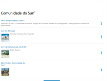 Tablet Screenshot of comunidadedosurf.blogspot.com