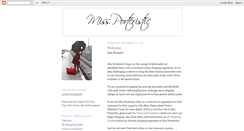 Desktop Screenshot of missporteristic.blogspot.com