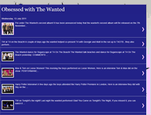 Tablet Screenshot of obsessedwiththewanted.blogspot.com