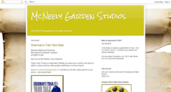 Desktop Screenshot of mcneelygardenstudios.blogspot.com