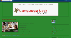 Desktop Screenshot of languagelinkcv.blogspot.com