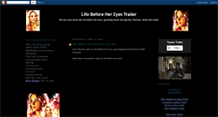 Desktop Screenshot of life-before-her-eyes-trailer.blogspot.com