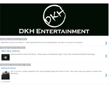 Tablet Screenshot of dkhentertainment.blogspot.com