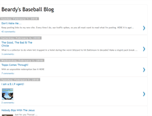 Tablet Screenshot of beardysbaseballblog.blogspot.com