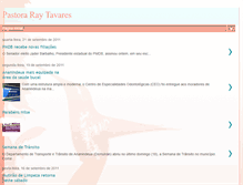 Tablet Screenshot of pastoraraytavares.blogspot.com