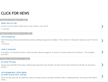 Tablet Screenshot of clik4news.blogspot.com