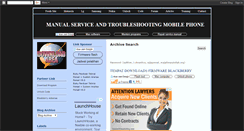 Desktop Screenshot of manual-service.blogspot.com