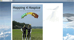 Desktop Screenshot of hopping4hospice.blogspot.com