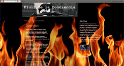 Desktop Screenshot of fluirconciencia.blogspot.com