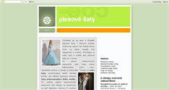 Desktop Screenshot of plesove-saty.blogspot.com