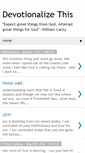 Mobile Screenshot of devotionalizethis.blogspot.com