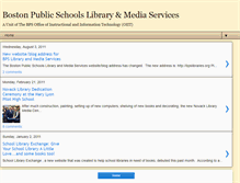 Tablet Screenshot of bpslibraries.blogspot.com