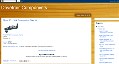 Desktop Screenshot of drivetraincomponents.blogspot.com