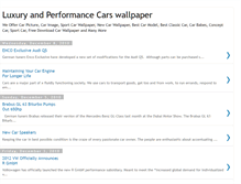 Tablet Screenshot of luxurycarswallpaperss.blogspot.com