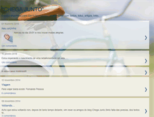 Tablet Screenshot of chega-junto.blogspot.com