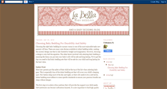 Desktop Screenshot of labellababybedding.blogspot.com