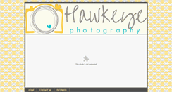 Desktop Screenshot of hawkeyephoto.blogspot.com
