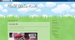 Desktop Screenshot of kinder-math.blogspot.com