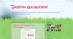 Desktop Screenshot of jardimencantadodaeducacao.blogspot.com